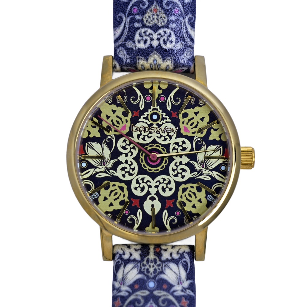Brosway Ladies Gold Plated Gypsy Watch WGI20 Golden Castle Pre Owned